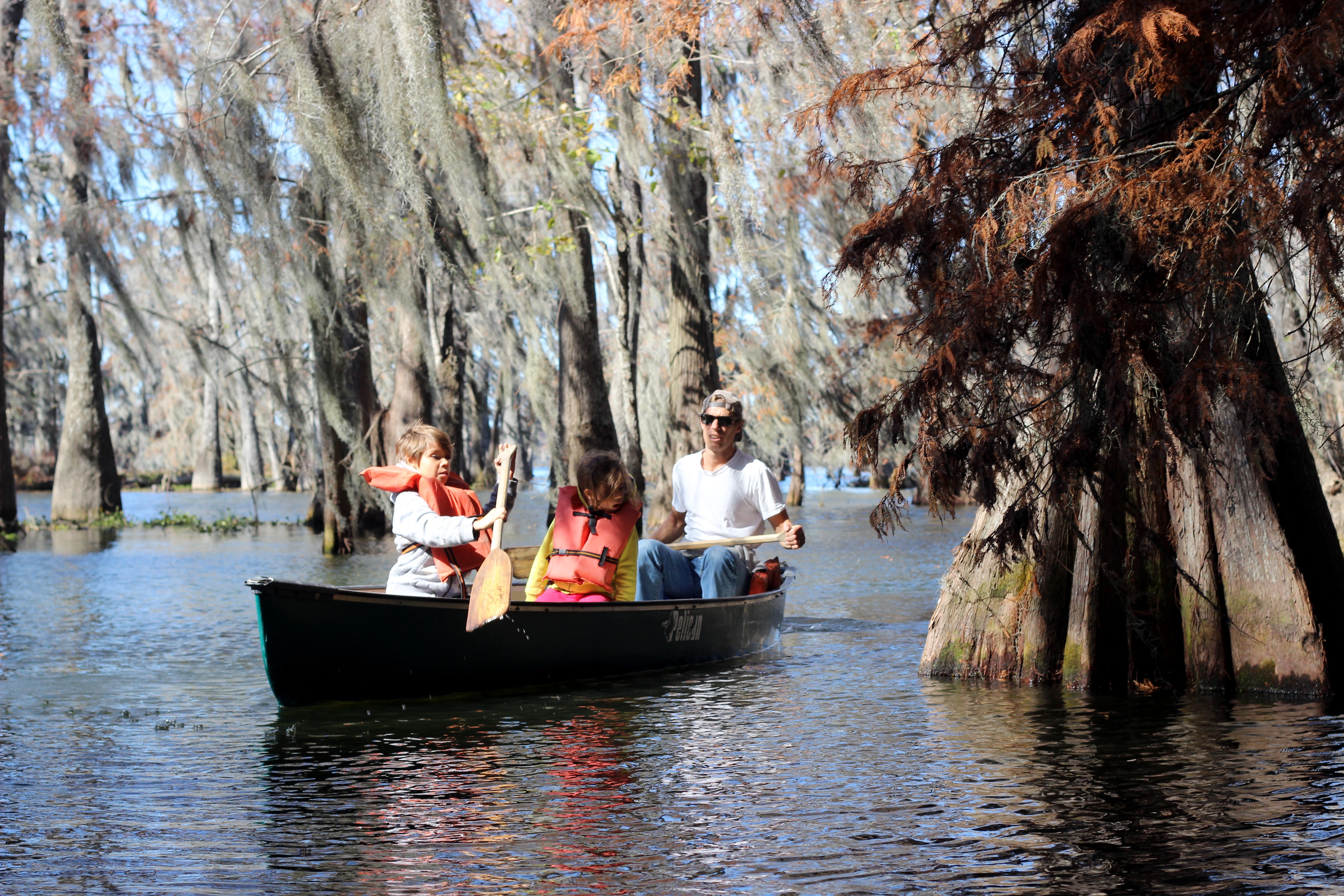 atchafalaya canoeist